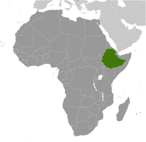 Lage Äthiopiens