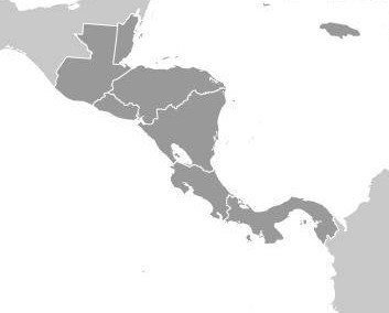 Central America Location
